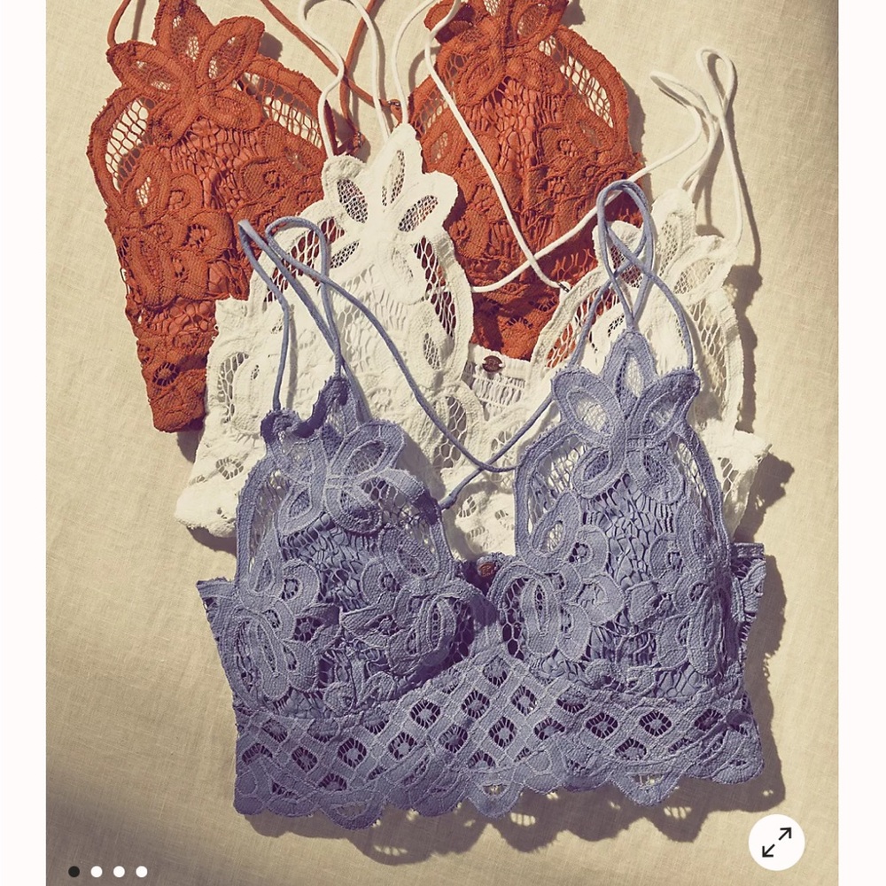 NWT Free People FP One Adella Bralette in Mulberry